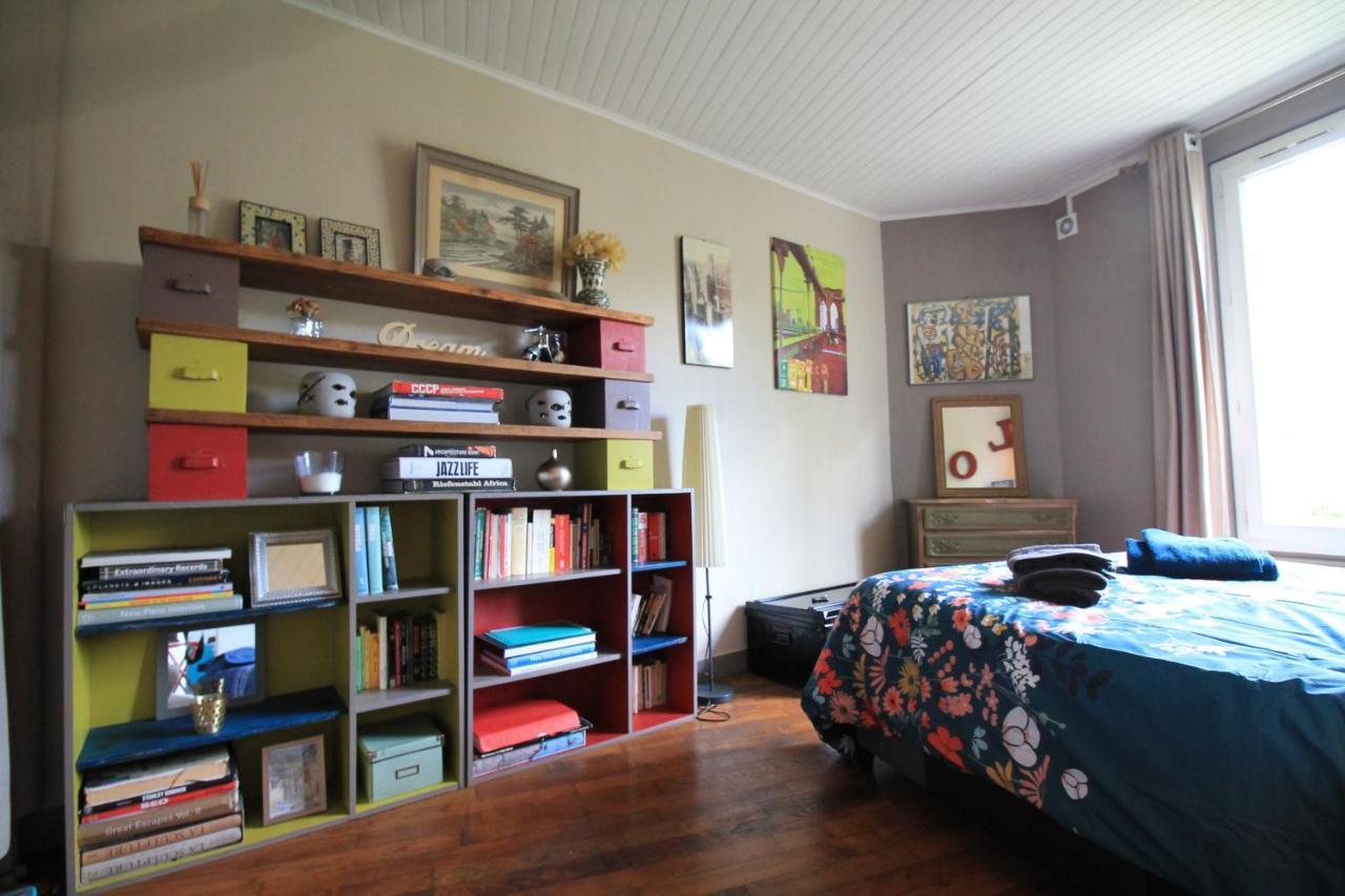Disponible - Appartement Entier - Ligne H 15Mn Paris-Gare Du Nord, Parking Rue Gratuit, 4 Pers, Station De Train En Face Toutes Les 15Mn, Hippodrome, Cdfas, Universite, Borne Electrique, 1Er Etage Обонн Екстер'єр фото