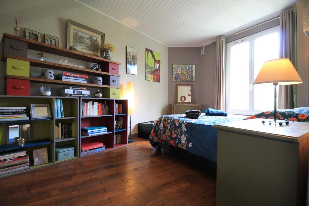 Disponible - Appartement Entier - Ligne H 15Mn Paris-Gare Du Nord, Parking Rue Gratuit, 4 Pers, Station De Train En Face Toutes Les 15Mn, Hippodrome, Cdfas, Universite, Borne Electrique, 1Er Etage Обонн Екстер'єр фото