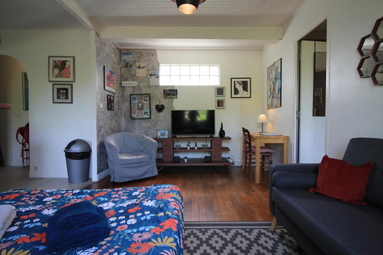 Disponible - Appartement Entier - Ligne H 15Mn Paris-Gare Du Nord, Parking Rue Gratuit, 4 Pers, Station De Train En Face Toutes Les 15Mn, Hippodrome, Cdfas, Universite, Borne Electrique, 1Er Etage Обонн Екстер'єр фото
