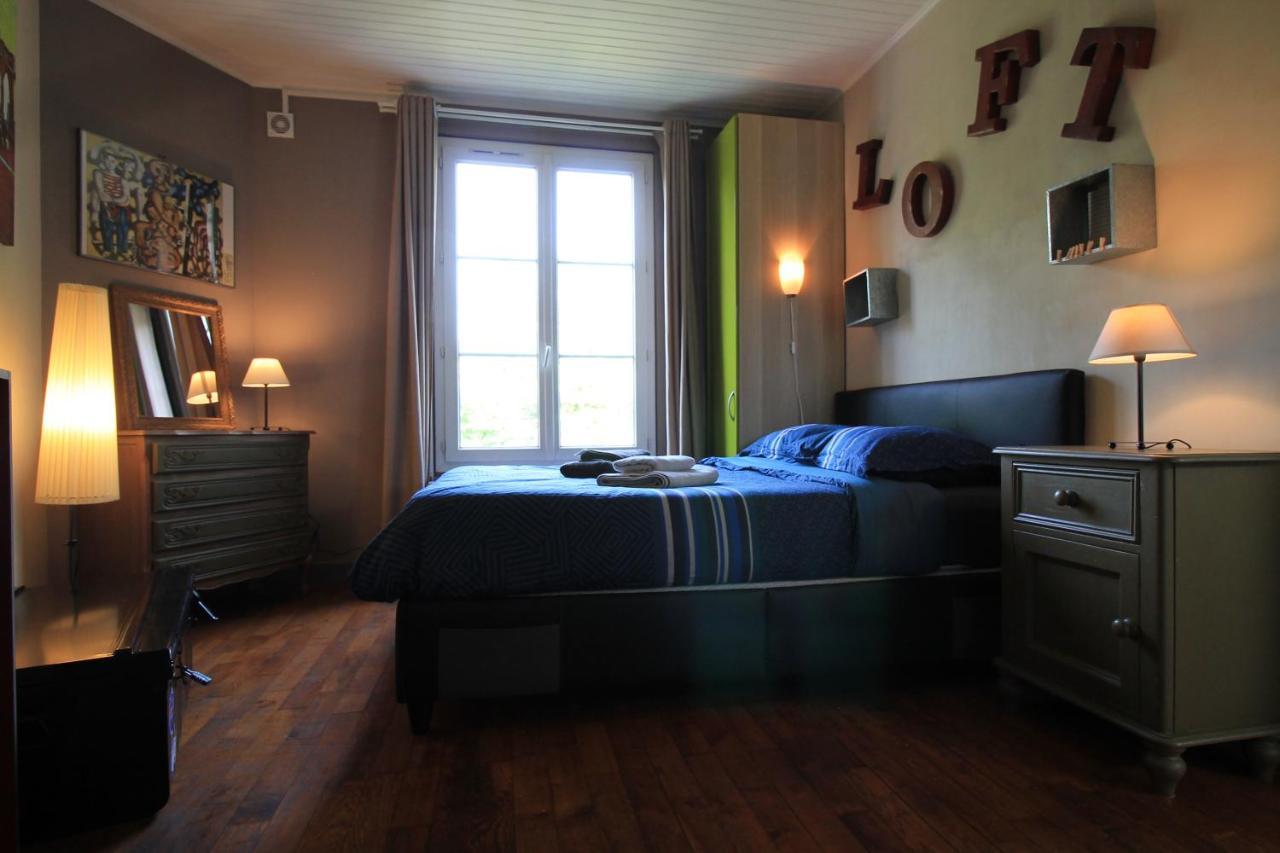 Disponible - Appartement Entier - Ligne H 15Mn Paris-Gare Du Nord, Parking Rue Gratuit, 4 Pers, Station De Train En Face Toutes Les 15Mn, Hippodrome, Cdfas, Universite, Borne Electrique, 1Er Etage Обонн Екстер'єр фото
